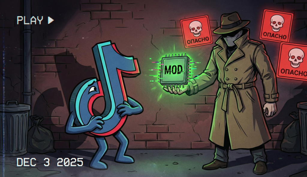 тикток не работает