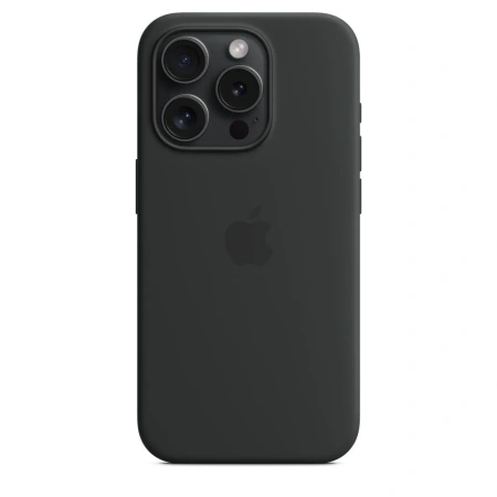 Чехол Apple iPhone 15 Pro Silicone Case with MagSafe Black