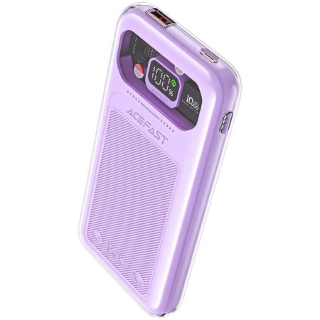 Внешний аккумулятор ACEFAST M1-10000 Sparkling Series 30W Fast Charge Purple Alfalfa