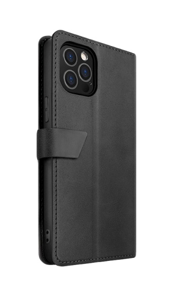 Чехол-книжка для iPhone 12 / 12 Pro Uniq Journa Heritage Black