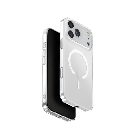 Защитный чехол UNIQ AirSuit (MagSafe) для iPhone 17 Pro Max Clear/White
