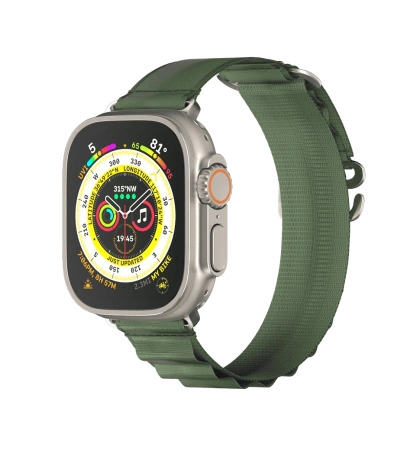 Ремешок Switcheasy Active Sport G-hook Watch Loop для Apple Watch 42/44/45/49mm Green