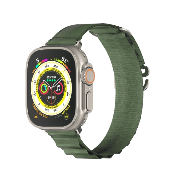 Ремешок Switcheasy Active Sport G-hook Watch Loop для Apple Watch 42/44/45/49mm Green