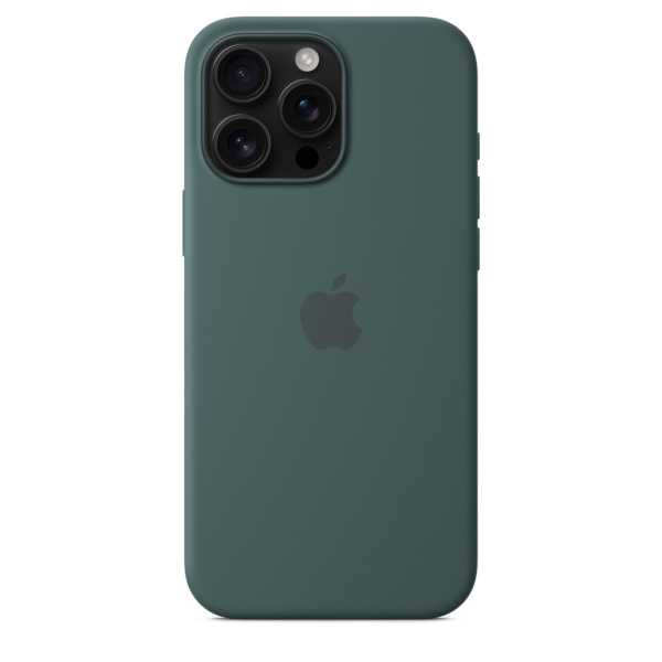 Чехол Apple iPhone 16 Pro Max Silicone Case with MagSafe Lake Green