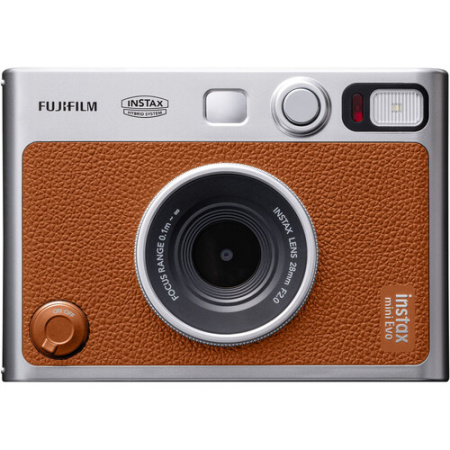 Фотоаппарат моментальной печати Fujifilm Instax Mini Evo Hybrid Instant Camera Brown