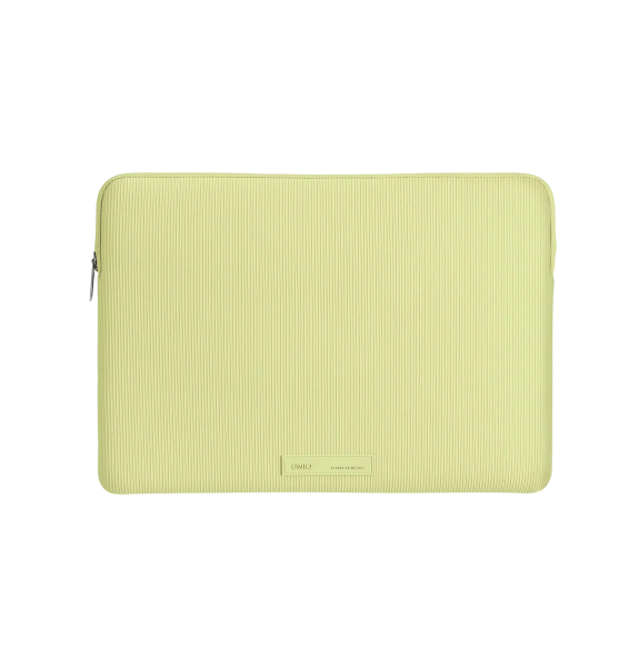 Защитный чехол Uniq Cyprus Ridge Edition Neoprene Laptop sleeve для MacBook Neo 13/MacBook Air 13 Yellow Lime