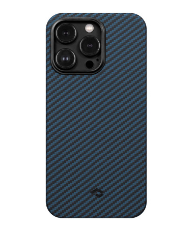 Чехол Pitaka MagEZ Case 3 для iPhone 14 Pro Black/Blue Twill