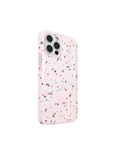 Чехол Uniq для iPhone 12 Pro Max Coehl Terrazzo Pink