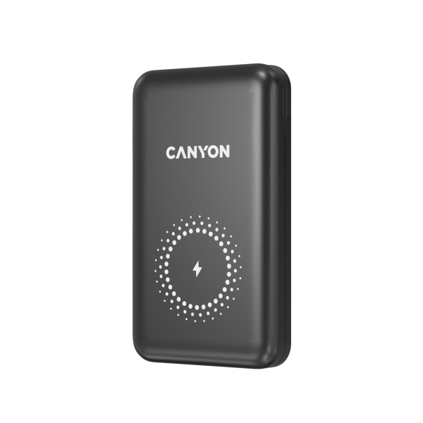 Внешний аккумулятор Canyon PB-1001 10000 mAh QC 3.0 / PD 18W Black