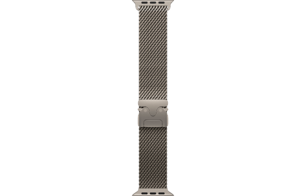 Часы Apple Watch Ultra 3 (2025) 49mm Natural Titanium Case with Natural Titanium Milanese Loop - Medium (GPS + Cellular)