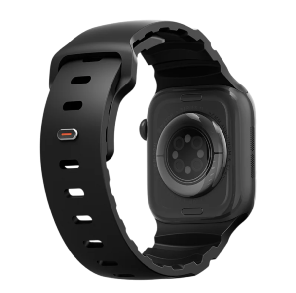 Ремешок Uniq для Apple Watch 40/41/42mm Alton Waterproof Silicone Midnight Black