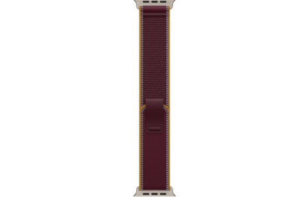 Часы Apple Watch Ultra 4 (2026) 49mm Natural Titanium Case with Burgundy Trail Loop - Medium (GPS + Cellular)