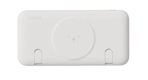 Внешний аккумулятор SOLOVE 10000mAh MagSafe 20W QC 3.0 PD W10 White