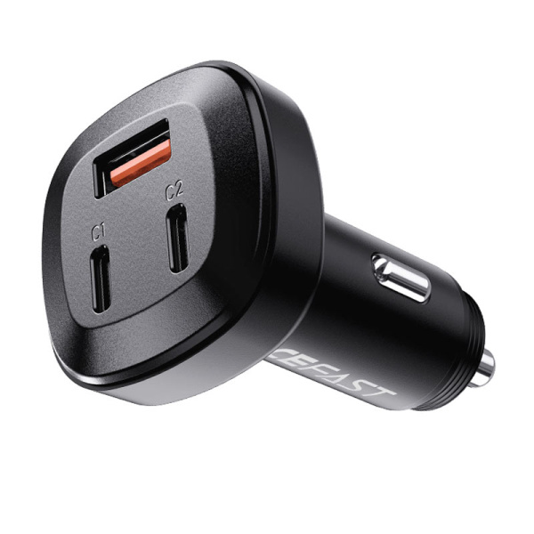 Автомобильная зарядка ACEFAST Fast Charge Car Charger B3 66W (2xUSB-C+1xUSB-A) Black