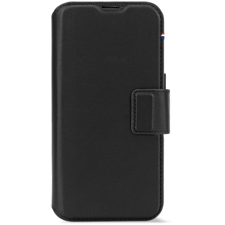 Защитный чехол Decoded Leather Detachable Wallet Case для iPhone 16 Pro Black