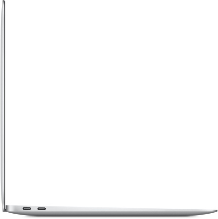 Ноутбук Apple MacBook Air 13  M1 (8-core CPU / 7-core GPU) / RAM 8GB / SSD 256GB Silver (Серебристый) MGN93