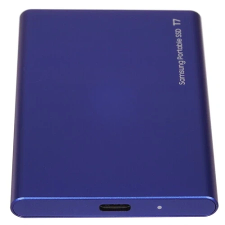 Внешний SSD Samsung T7 500ГБ USB Type-C 3.2 Indigo Blue