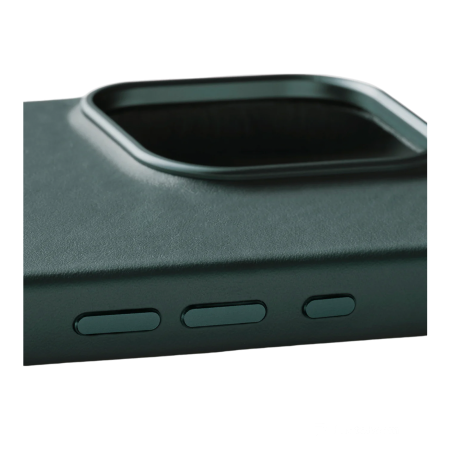 Защитный чехол Mujjo Full Leather Case for iPhone 16 Pro Max Livid Green