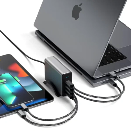 Сетевое зарядное устройство Satechi 165W USB-C 4-Port PD GaN Charger