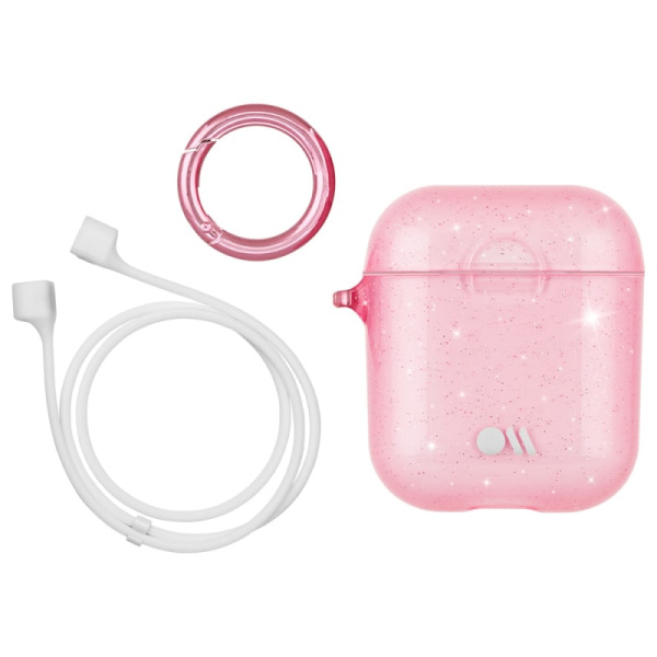 Чехол Case-Mate для AirPods c держателем Pink