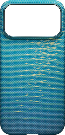 Защитный чехол Pitaka Ultra-Slim Case (PitaTap™) для iPhone 17 Pro Max Lucid Blue