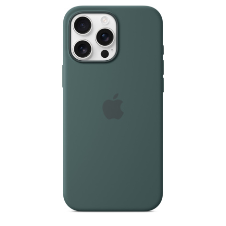 Чехол Apple iPhone 16 Pro Max Silicone Case with MagSafe Lake Green