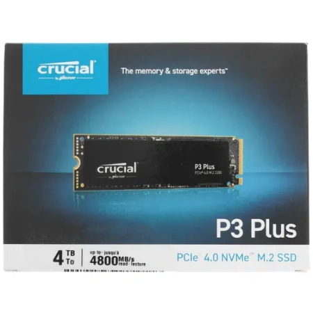 Твердотельный накопитель Crucial P3 Plus 4TB PCIe M.2 2280 SSD