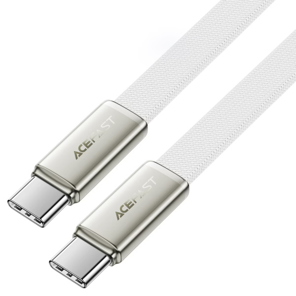 Кабель для зарядки ACEFAST С24-03 USB-C - USB-C 1.2m  White