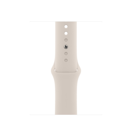 Часы Apple Watch Series 8 45mm Gold Stainless Steel Case with Starlight Sport Band (GPS+Cellular)