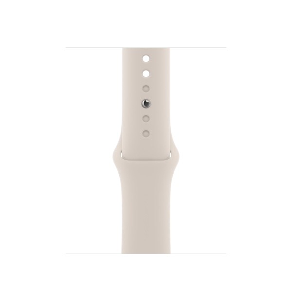 Часы Apple Watch Series 8 45mm Gold Stainless Steel Case with Starlight Sport Band (GPS+Cellular)