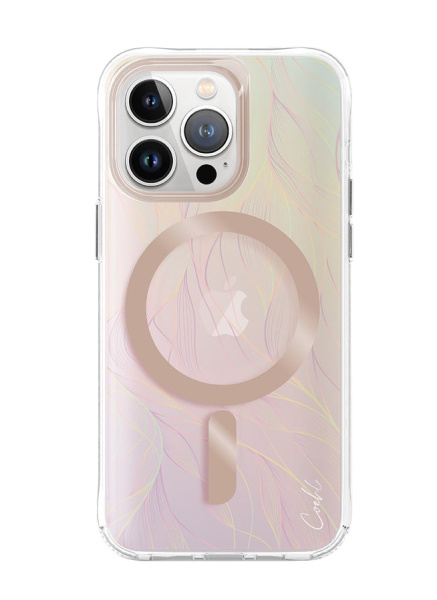 Защитный чехол Uniq Coehl Willow MagSafe для iPhone 15 Pro Max Iridescent