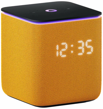 Умная колонка Яндекс Станция Миди Zigbee с Алисой Оранжевая