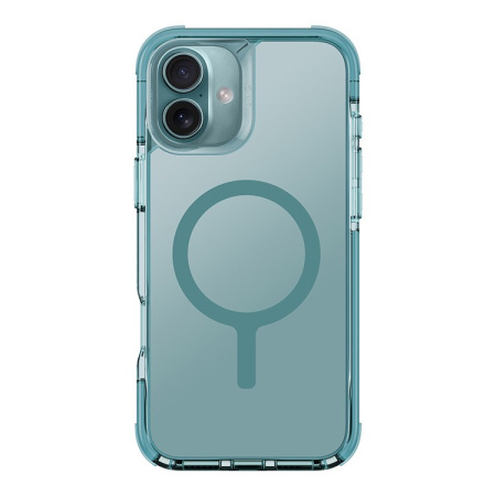 Защитный чехол Uniq для iPhone 16 Plus Combat MagSafe Teal Green