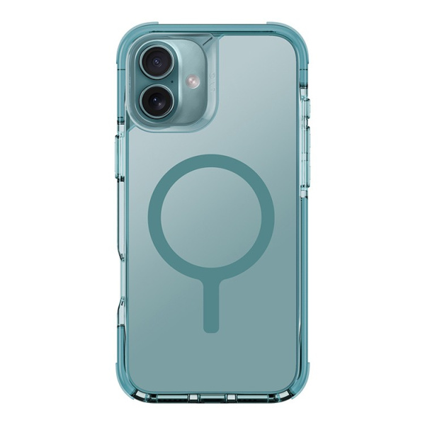 Защитный чехол Uniq для iPhone 16 Combat MagSafe Teal Green