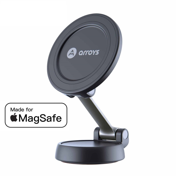 Магнитный держатель Arroys Stick MS1 MagSafe Black