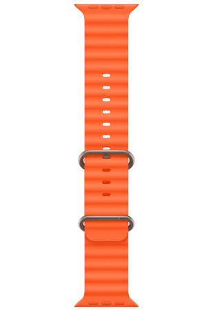 Apple Watch Ultra 2 49mm Titanium Case with Orange Ocean Band (GPS + Cellular)