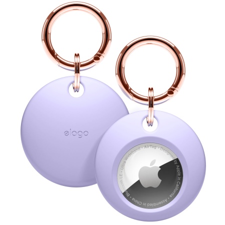 Чехол Elago Silicone Case для Apple AirTag Lavender