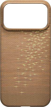 Защитный чехол Pitaka Ultra-Slim Case (PitaTap™) для iPhone 17 Pro Golden Glint