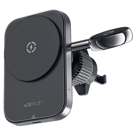 Держатель с беспроводной зарядкой ACEFAST D18 Fast Wireless Charger Car Mount Holder 15W