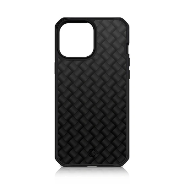 Чехол-накладка ITSkins Hybrid Carbon для iPhone 13 Pro Black