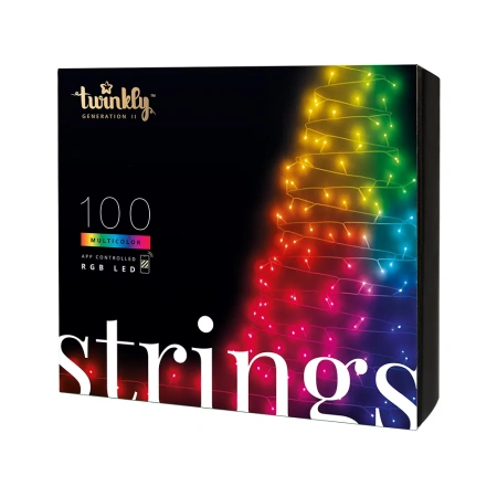 Гирлянда Twinkly Strings 100 Multicolor LED RGB+ BT + Wi-Fi Generation II 8м