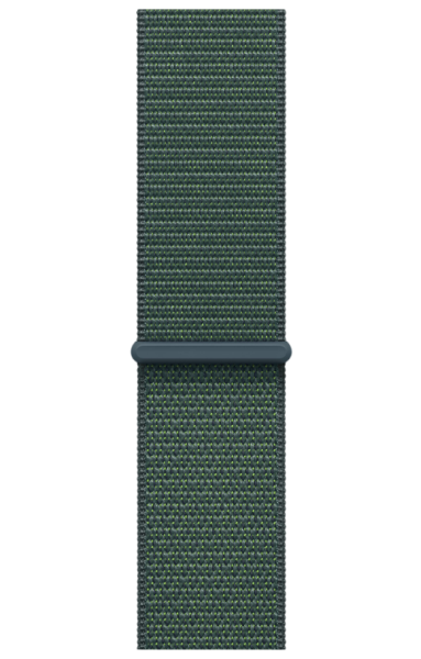 Часы Apple Watch SE (2024) 40mm Starlight Aluminum Case with Lake Green Sport Loop (GPS)