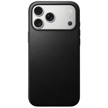 Защитный чехол Nomad Modern Leather case для iPhone 17 Pro Max Black