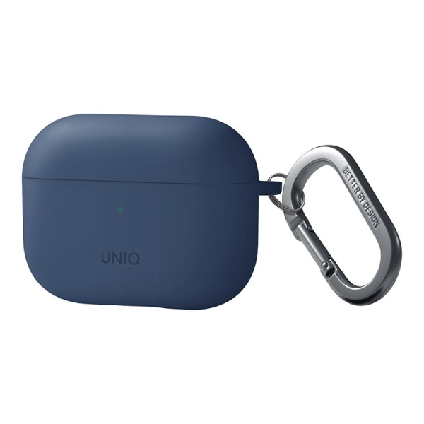 Чехол Uniq с карабином и держателем для AirPods Pro 2 NEXO Caspian Blue