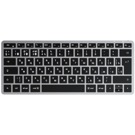 Беспроводная клавиатура Satechi Slim X1 Bluetooth Keyboard с русской раскладкой Space Gray