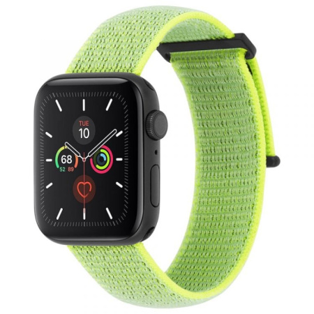 Ремешок Case-Mate Nylon Watch Band для Apple Watch 38-41mm Reflective Neon Green