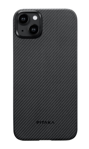 Защитный чехол Pitaka MagEZ Case 4 для iPhone 15 Plus Black / Grey