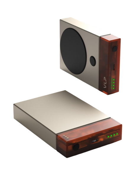 Внешний аккумулятор VLP NEO MagSafe Qi2 10000mAh USB-C Amber Gray