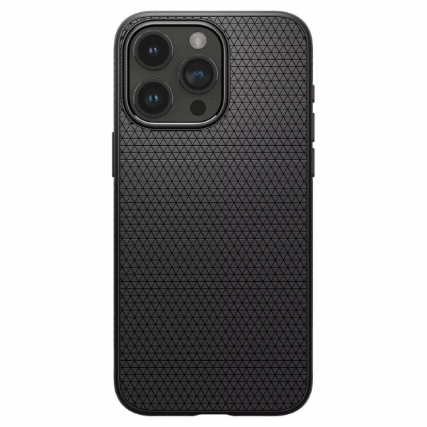 Защитный чехол Spigen Liquid Air для iPhone 15 Pro Max Matte Black