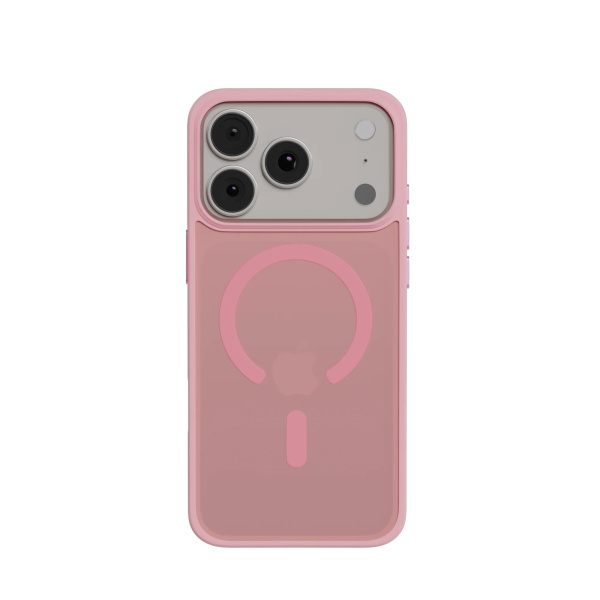 Защитный чехол AceCase Soft Rim с MagSafe для iPhone iPhone 18 Pro Max / iPhone 17 Pro Max Pink